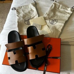Hermes Chypre Sandals!